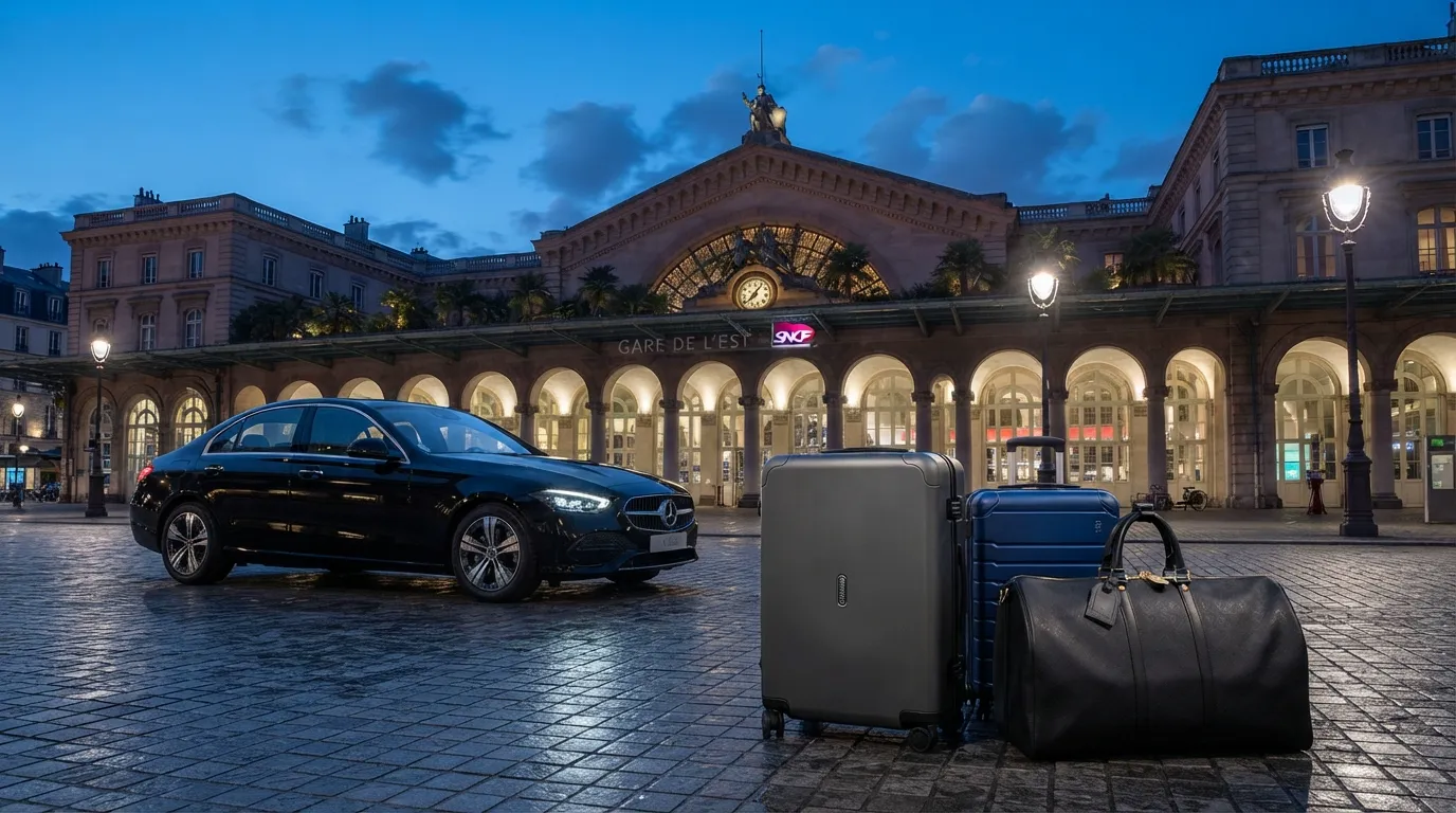 Chauffeur privé gare de Versailles-Chantiers : prise en charge à la sortie du train